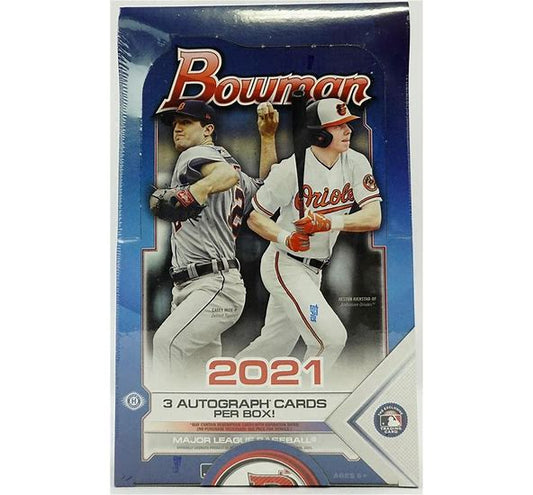 2021 Bowman Baseball HTA Hobby Jumbo Box